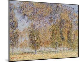 Autumn Impression, Saint-Cyr-Du-Vaudreuil, 1899-Gustave Loiseau-Mounted Giclee Print