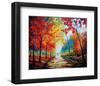 Autumn Impressions-Maya Green-Framed Premium Giclee Print