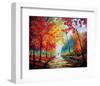 Autumn Impressions-Maya Green-Framed Art Print