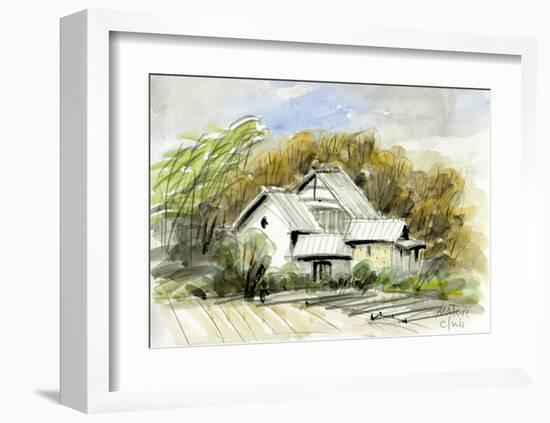 Autumn in a Deserted House-Kenji Fujimura-Framed Art Print