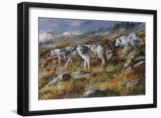 Autumn in Alaska-Trevor V. Swanson-Framed Premium Giclee Print