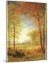 Autumn in America, Oneida County, New York-Albert Bierstadt-Mounted Giclee Print