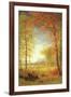 Autumn in America, Oneida County, New York-Albert Bierstadt-Framed Giclee Print