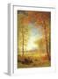 Autumn in America, Oneida County, New York-Albert Bierstadt-Framed Giclee Print