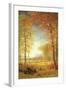 Autumn in America, Oneida County, New York-Albert Bierstadt-Framed Giclee Print