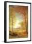 Autumn in America, Oneida County, New York-Albert Bierstadt-Framed Giclee Print