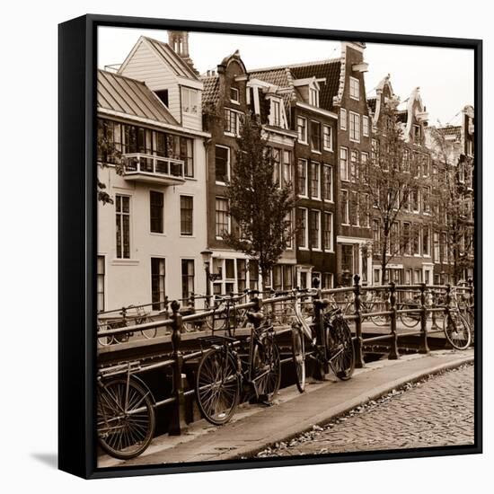 Autumn in Amsterdam I-Jeff Maihara-Framed Stretched Canvas