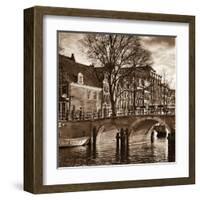 Autumn in Amsterdam II-Jeff Maihara-Framed Art Print