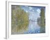 Autumn in Argenteuil-Claude Monet-Framed Giclee Print