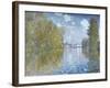 Autumn in Argenteuil-Claude Monet-Framed Giclee Print