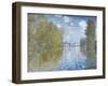 Autumn in Argenteuil-Claude Monet-Framed Giclee Print