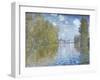 Autumn in Argenteuil-Claude Monet-Framed Giclee Print