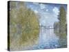 Autumn in Argenteuil-Claude Monet-Stretched Canvas