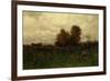 Autumn in Arkville (Oil on Canvas)-Alexander Helwig Wyant-Framed Giclee Print