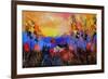 Autumn In Belgium-Pol Ledent-Framed Art Print