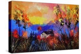 Autumn In Belgium-Pol Ledent-Stretched Canvas