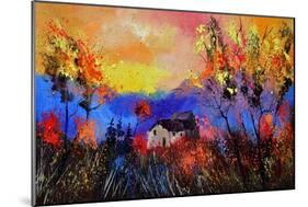 Autumn In Belgium-Pol Ledent-Mounted Art Print