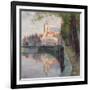 Autumn in Bruges-Omer Coppens-Framed Giclee Print