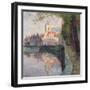 Autumn in Bruges-Omer Coppens-Framed Giclee Print