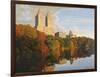 Autumn in Central Park-John Zaccheo-Framed Giclee Print