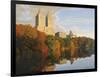 Autumn in Central Park-John Zaccheo-Framed Giclee Print