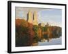 Autumn in Central Park-John Zaccheo-Framed Giclee Print