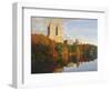 Autumn in Central Park-John Zaccheo-Framed Premium Giclee Print