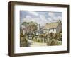 Autumn in Cornwall, 1925 (Oil on Canvas)-Walter Elmer Schofield-Framed Giclee Print