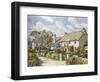 Autumn in Cornwall, 1925 (Oil on Canvas)-Walter Elmer Schofield-Framed Giclee Print