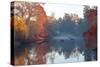 Autumn in Kew Gardens, UNESCO World Heritage Site, Kew, Greater London, England, UK-Simon Montgomery-Stretched Canvas