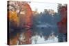 Autumn in Kew Gardens, UNESCO World Heritage Site, Kew, Greater London, England, UK-Simon Montgomery-Stretched Canvas