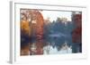 Autumn in Kew Gardens, UNESCO World Heritage Site, Kew, Greater London, England, UK-Simon Montgomery-Framed Photographic Print