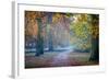 Autumn in Kew Gardens, UNESCO World Heritage Site, Kew, Greater London, England, UK-Simon Montgomery-Framed Photographic Print