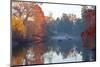 Autumn in Kew Gardens, UNESCO World Heritage Site, Kew, Greater London, England, UK-Simon Montgomery-Mounted Photographic Print