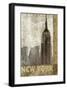 Autumn in New York-Keith Mallett-Framed Giclee Print