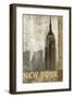 Autumn in New York-Keith Mallett-Framed Giclee Print