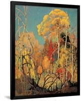 Autumn in Orillia-Franklin Carmichael-Framed Premium Giclee Print