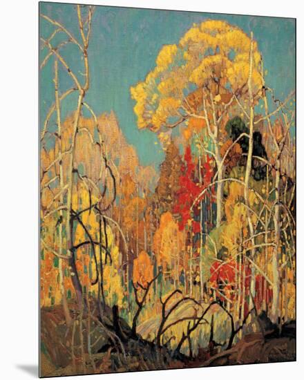 Autumn in Orillia-Franklin Carmichael-Mounted Premium Giclee Print