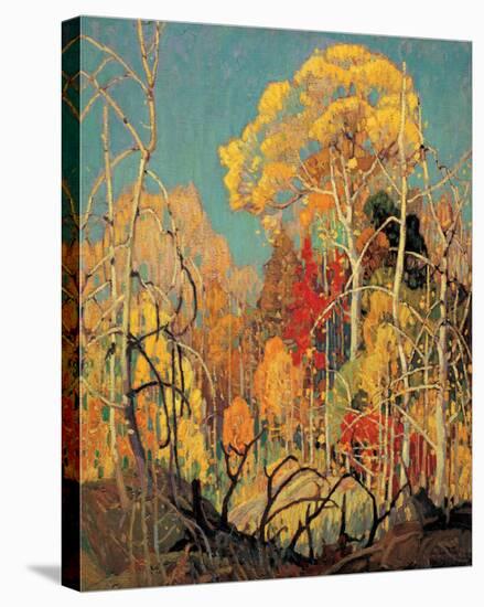 Autumn in Orillia-Franklin Carmichael-Stretched Canvas