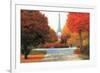 Autumn in Paris Couple-James Wiens-Framed Art Print