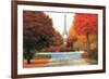 Autumn in Paris Couple-James Wiens-Framed Art Print