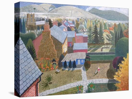 Autumn in Presteigne, 2006-Ian Bliss-Stretched Canvas