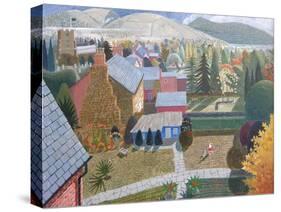 Autumn in Presteigne, 2006-Ian Bliss-Stretched Canvas