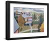 Autumn in Presteigne, 2006-Ian Bliss-Framed Giclee Print