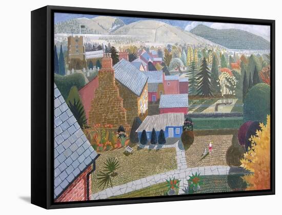 Autumn in Presteigne, 2006-Ian Bliss-Framed Stretched Canvas