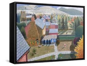 Autumn in Presteigne, 2006-Ian Bliss-Framed Stretched Canvas