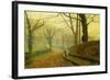 Autumn in Stapleton Park, 1891-John Atkinson Grimshaw-Framed Giclee Print