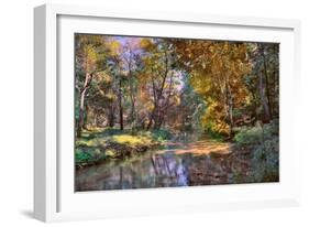 Autumn in the Afternoon-John Rivera-Framed Photographic Print