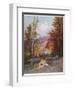 Autumn in the Berkshires, c.1919-Christian Jorgensen-Framed Giclee Print