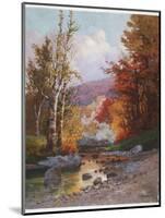 Autumn in the Berkshires, c.1919-Christian Jorgensen-Mounted Giclee Print